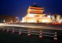 China, Xian - Bell Tower at night.JPG