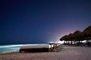 Mexico, Cancun - The deserted beach at night.JPG