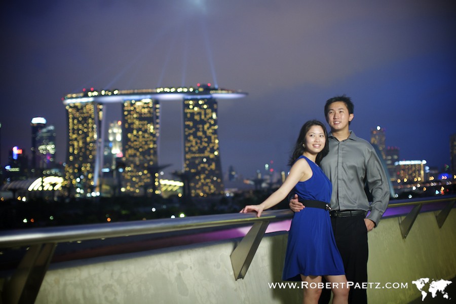 Singapore, Engagement, Wedding, Photography, Photographer, Travel, Marina, Barrage