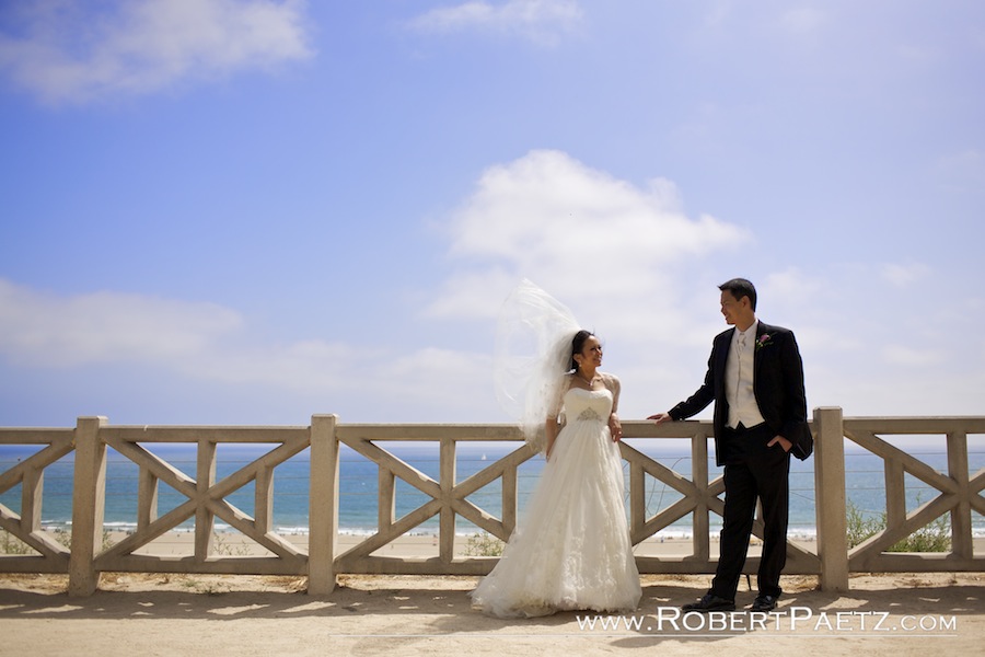 Santa, Monica, Wedding, Photography,, Los, Angeles, Photographer, Delfina, Catholic, Church, St. Monica, Ocean