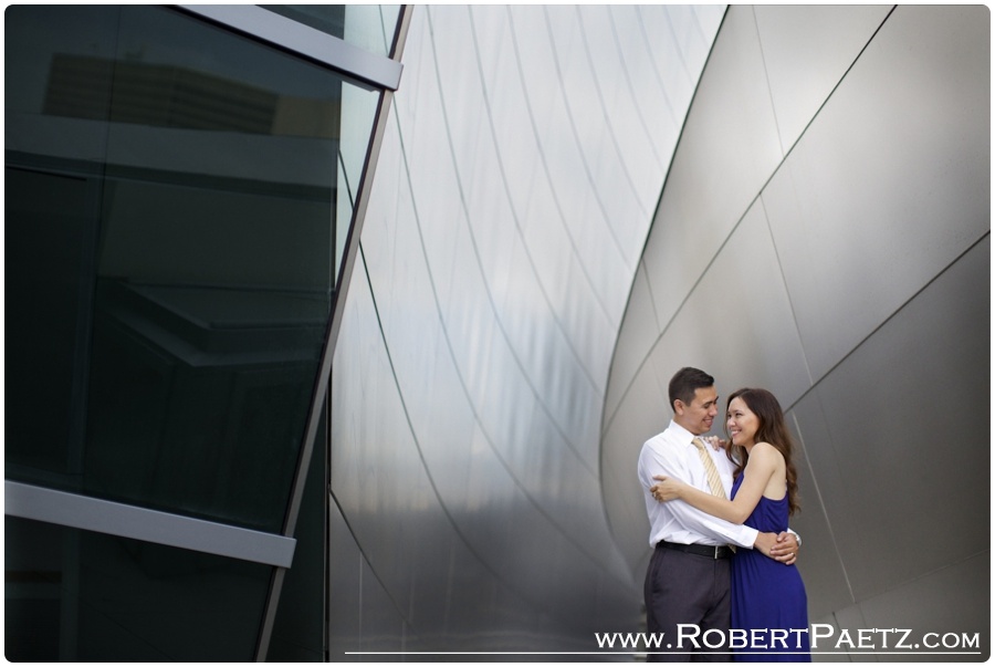 Los, Angeles, Downtown, Disney, Concert, Hall, Engagement, Photography, Photographer