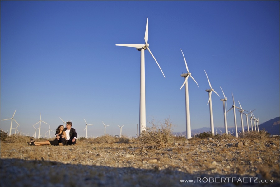 Palm, Springs, Windmill, Engagement, Photography, Photographer, Desert