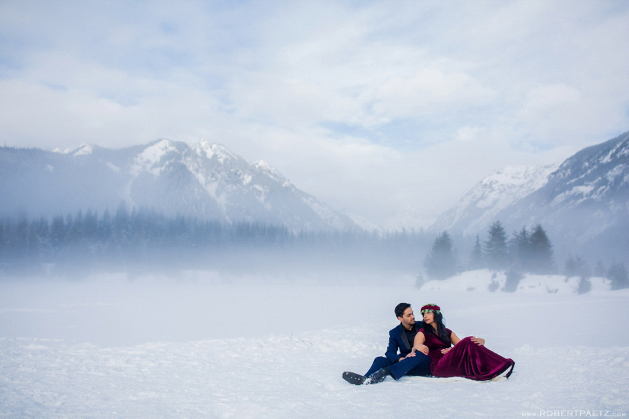 seattle, snow, snoqualmie, pass, pre, wedding, engagement, photography, photographer