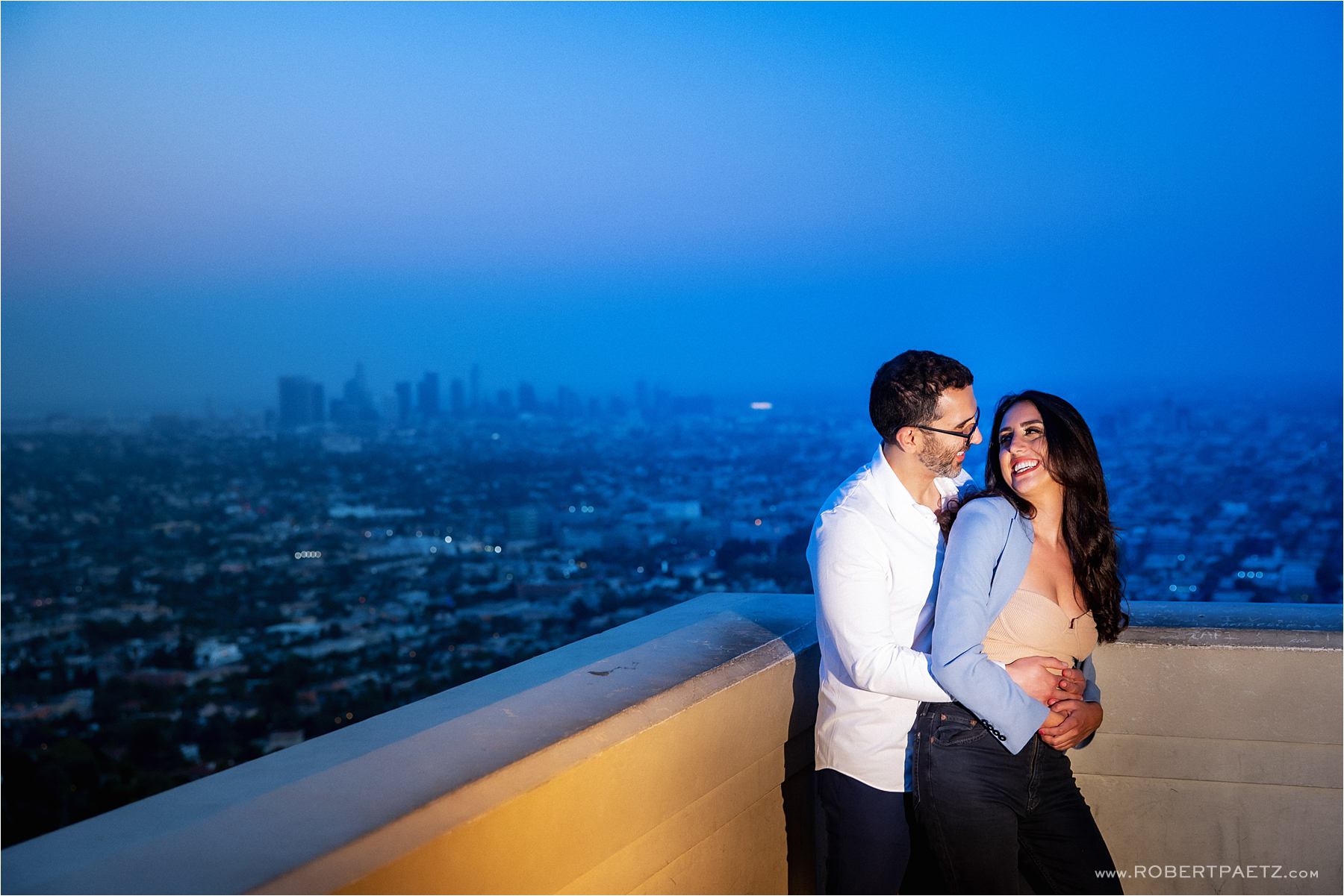 Griffith, Observatory, Los, Angeles, California, Park, Sunset, Twilight, Engagement, Photography
